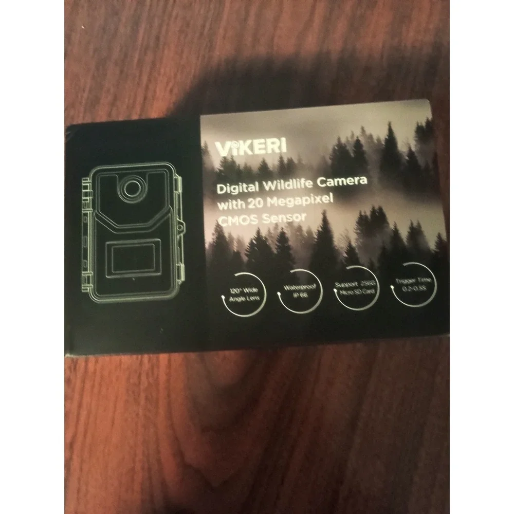 Vikeri Digital Wildlife Camera 20 Megapixel CMOS Sensor- Trail Camera